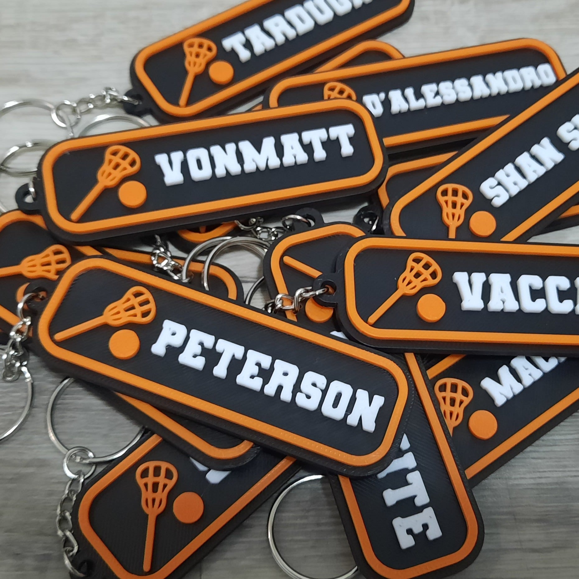 Lacrosse Keychains