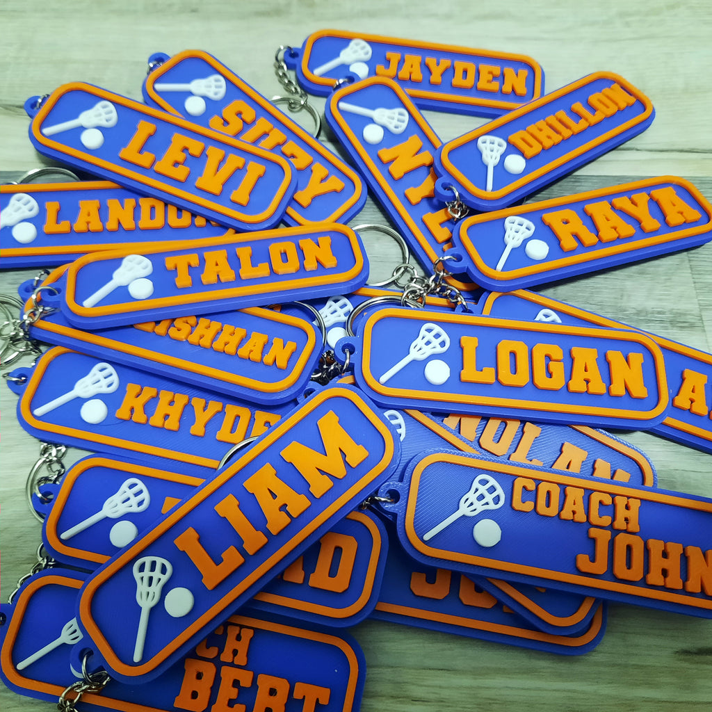 Lacrosse Keychains