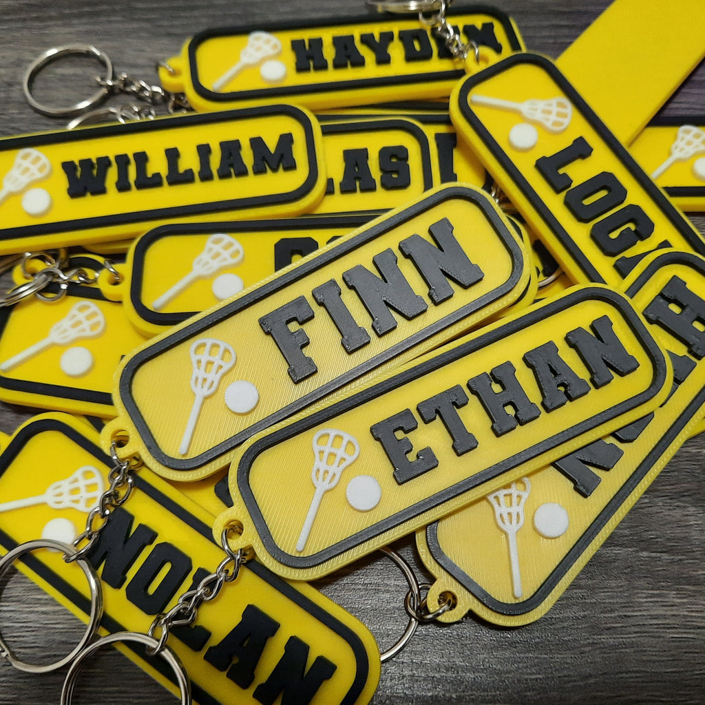 Lacrosse Keychains