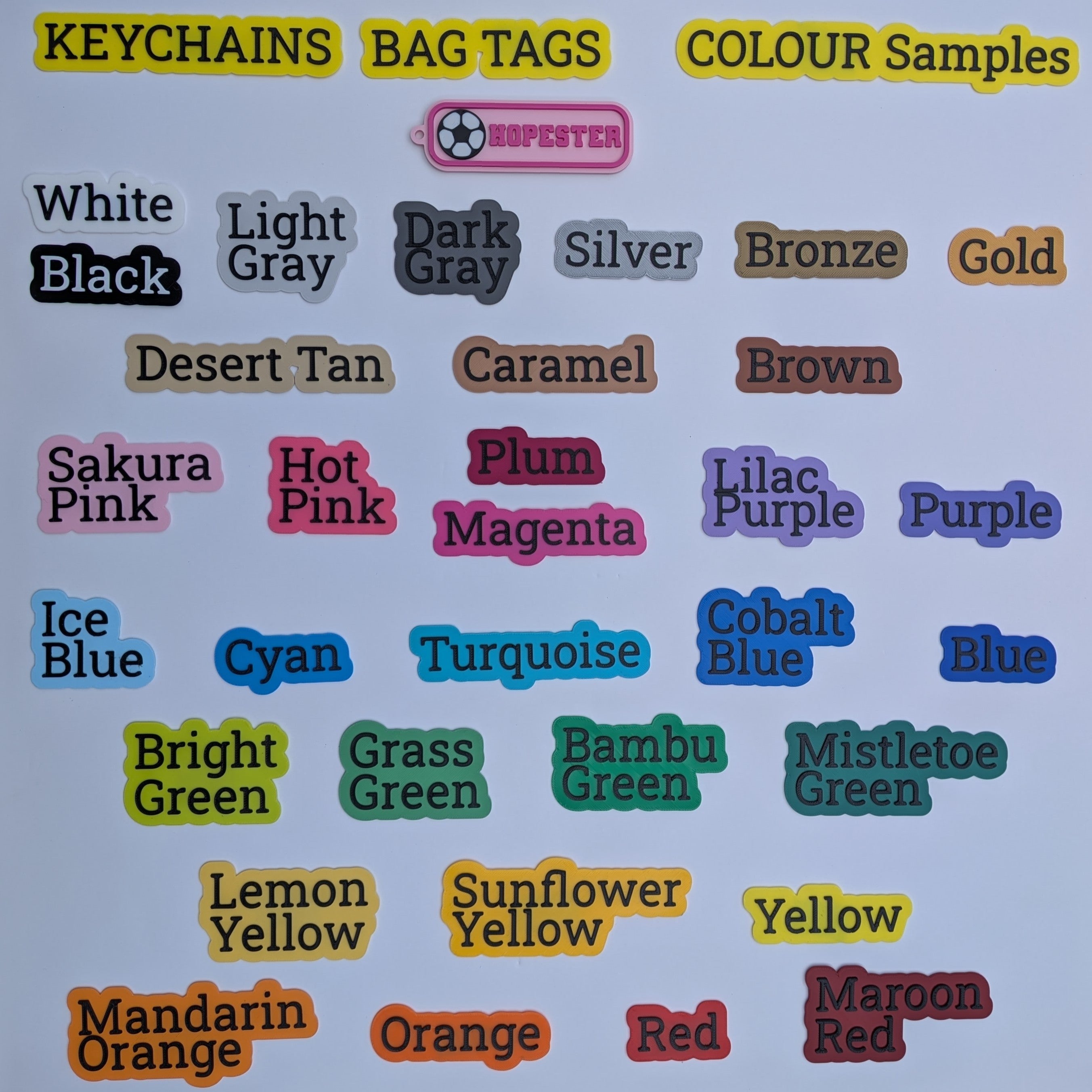 Soccer Keychains