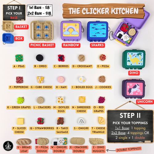Clicker Kitchen - Build your own Lunch Box