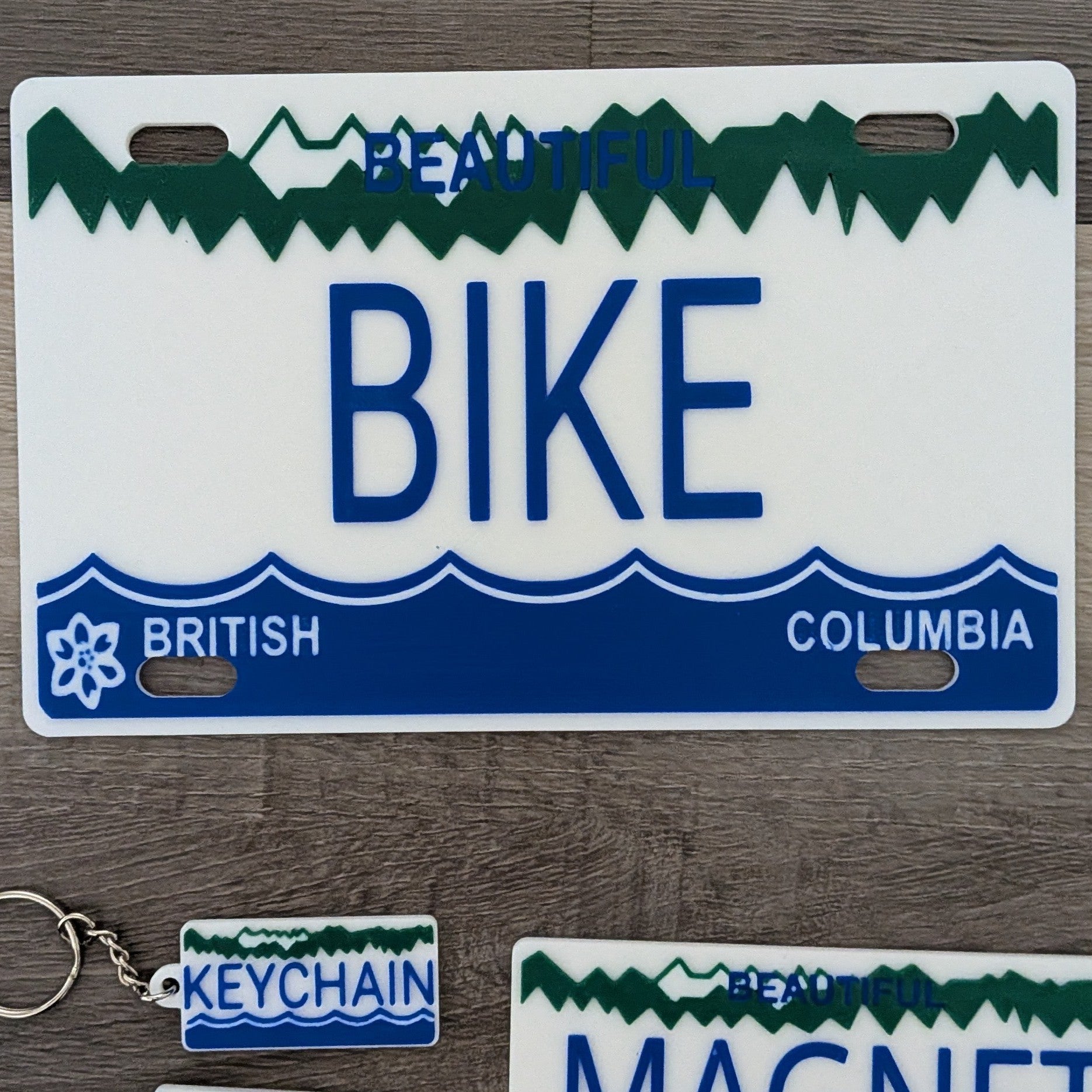 British Columbia License Plate Replica
