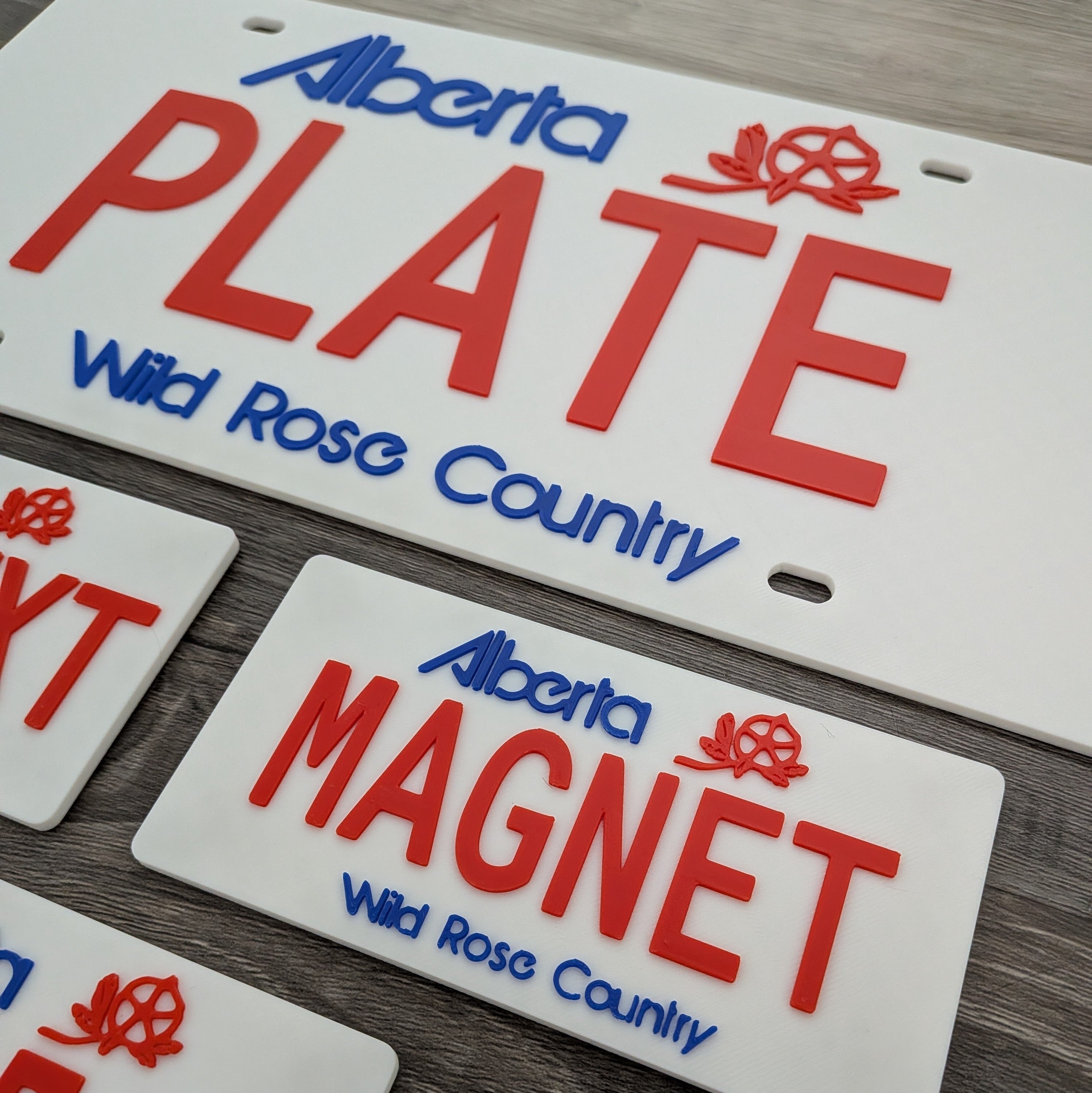 Alberta License Plate Replica