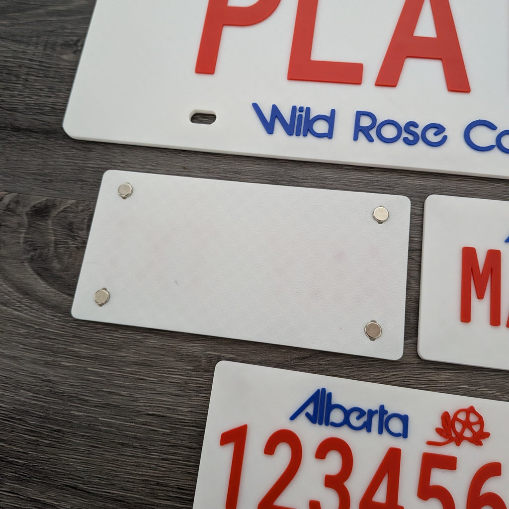 Alberta License Plate Replica