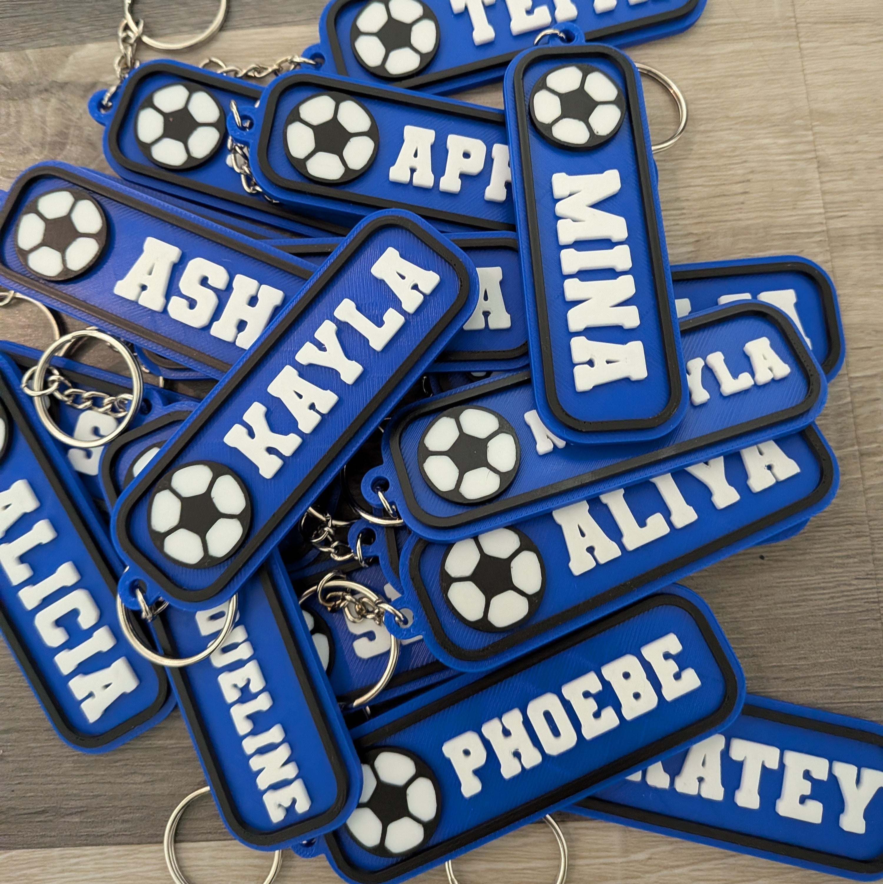Soccer Keychains