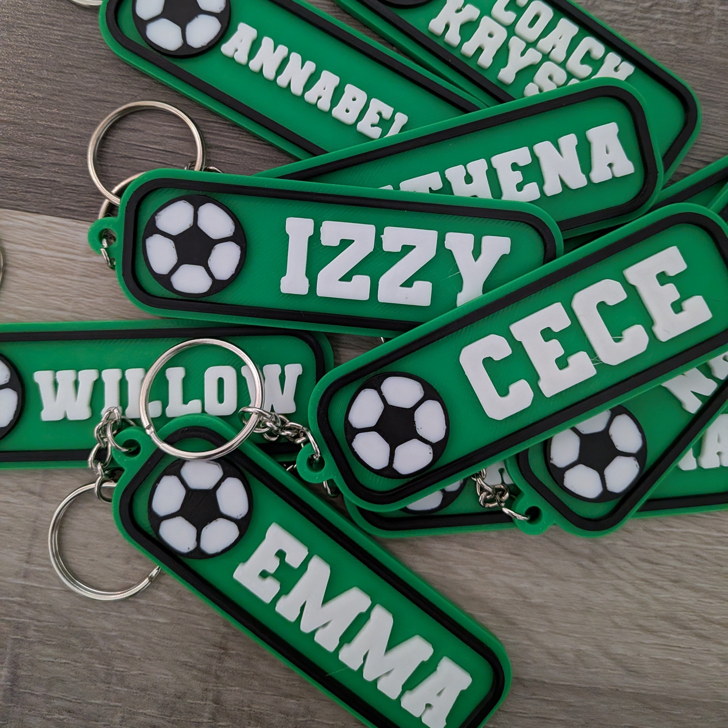 Soccer Keychains