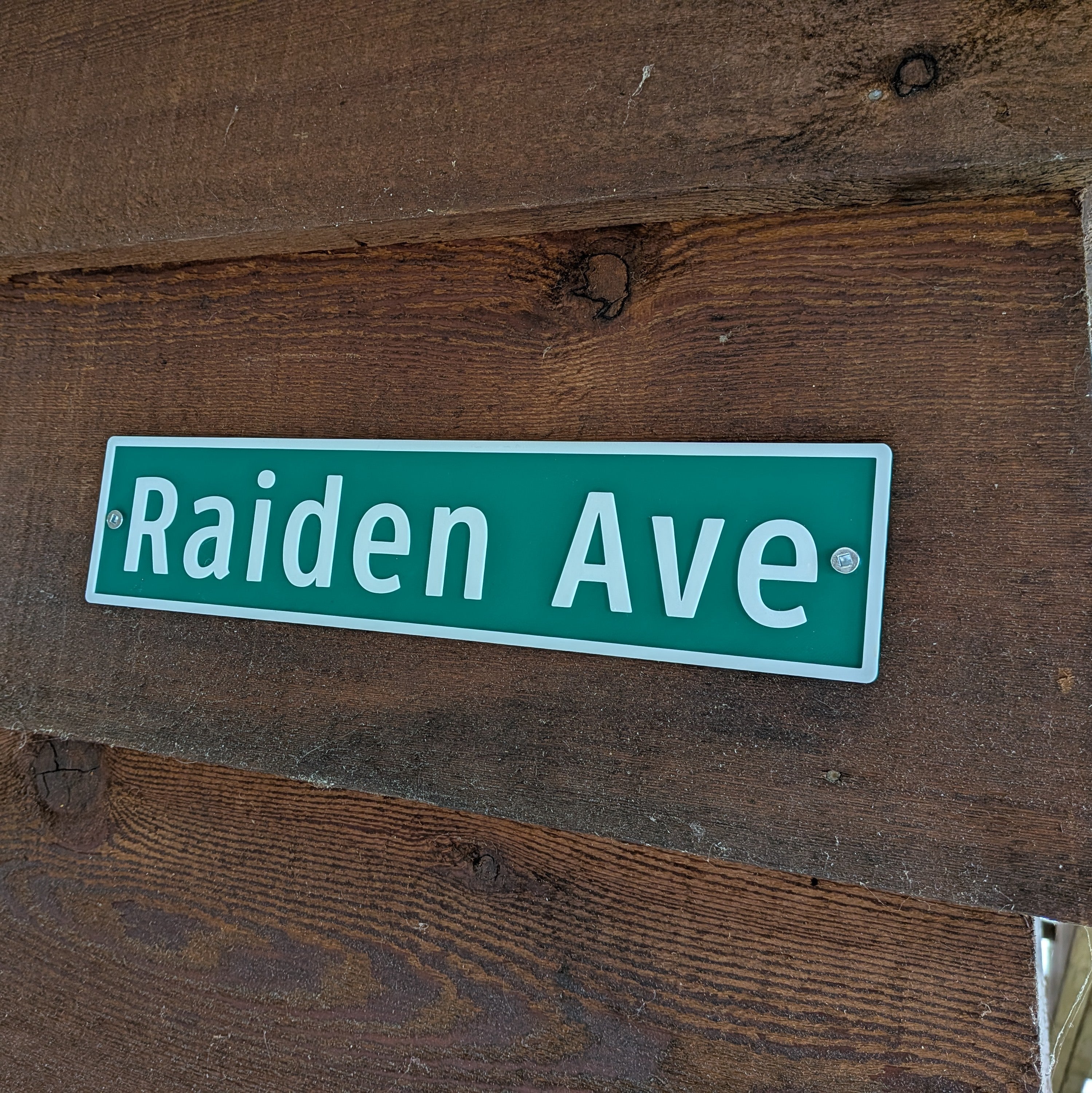 Street Name Signs
