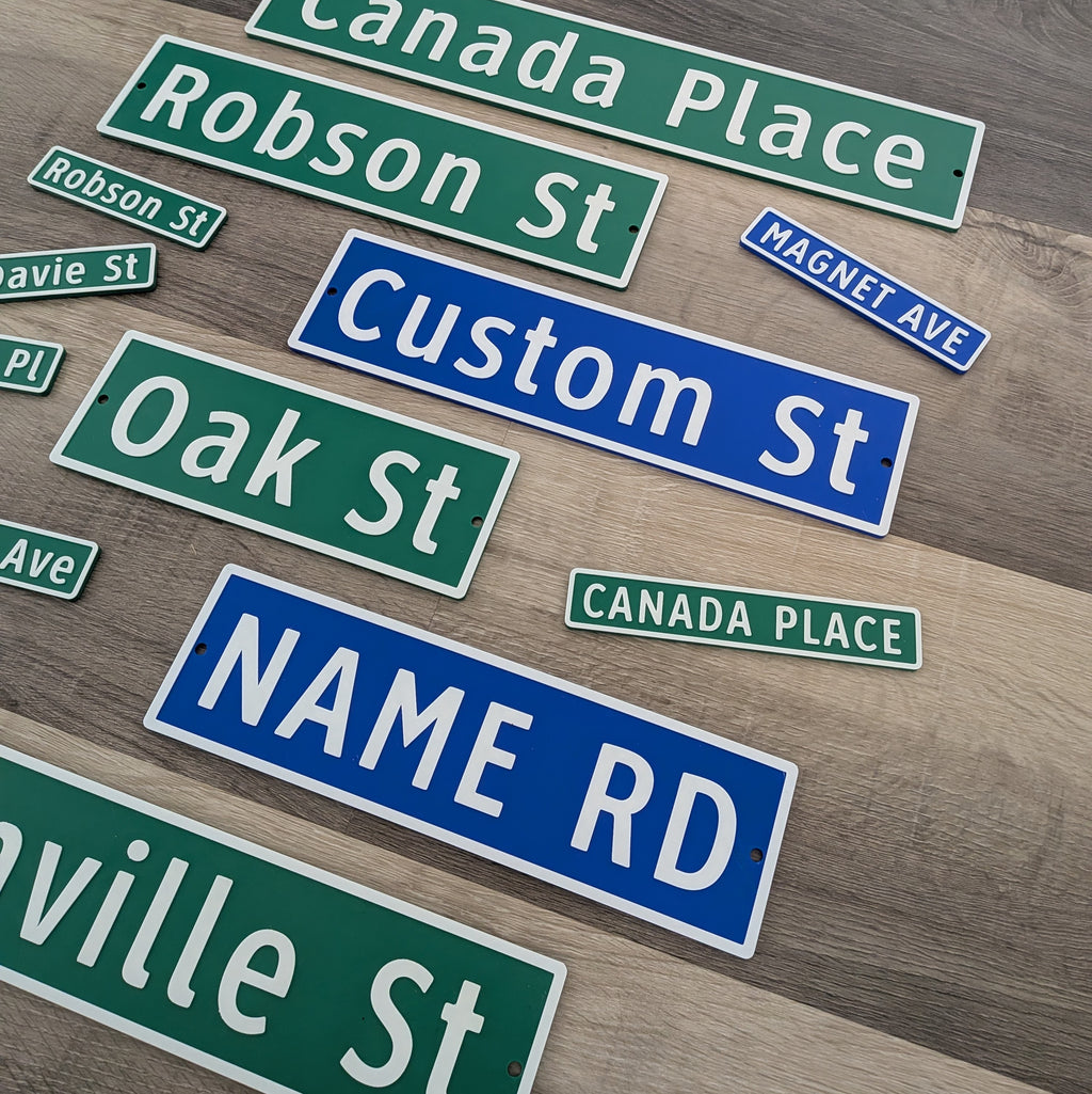 Street Name Signs