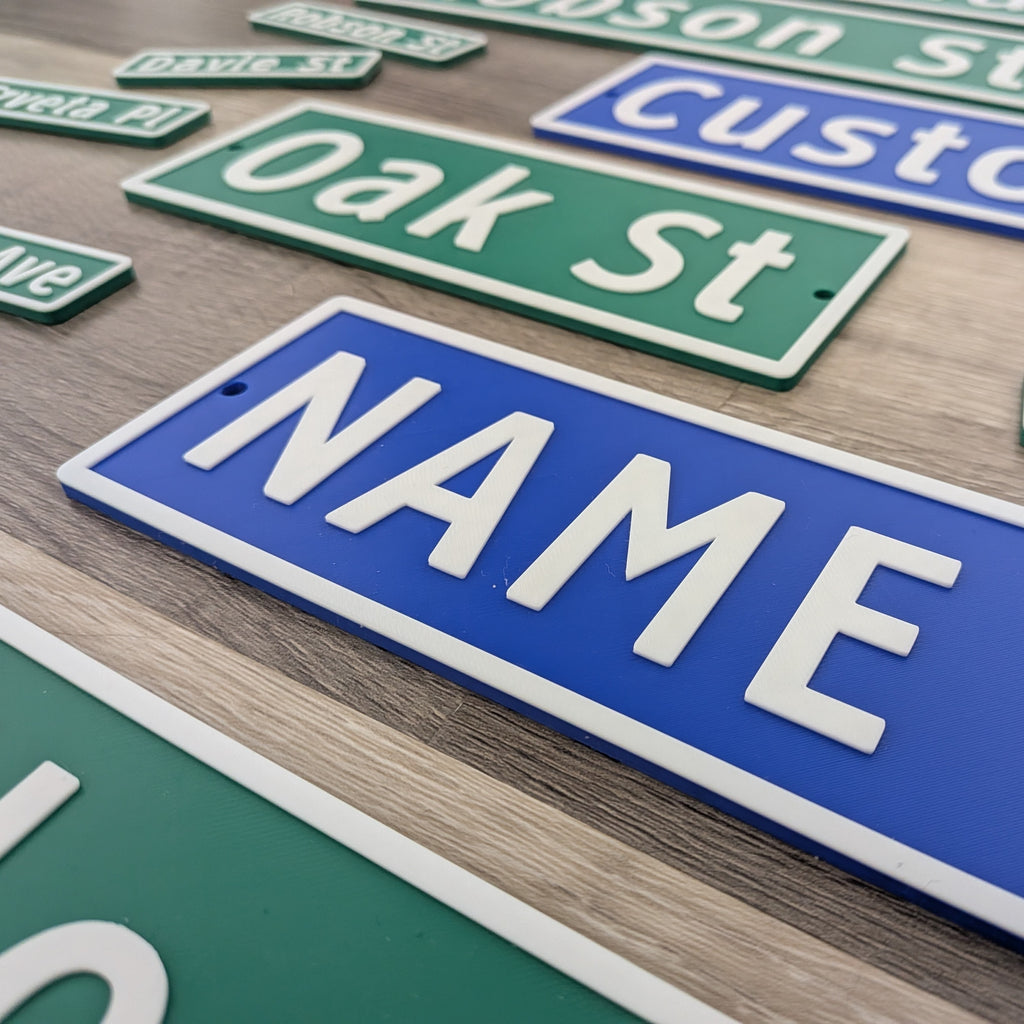 Street Name Signs
