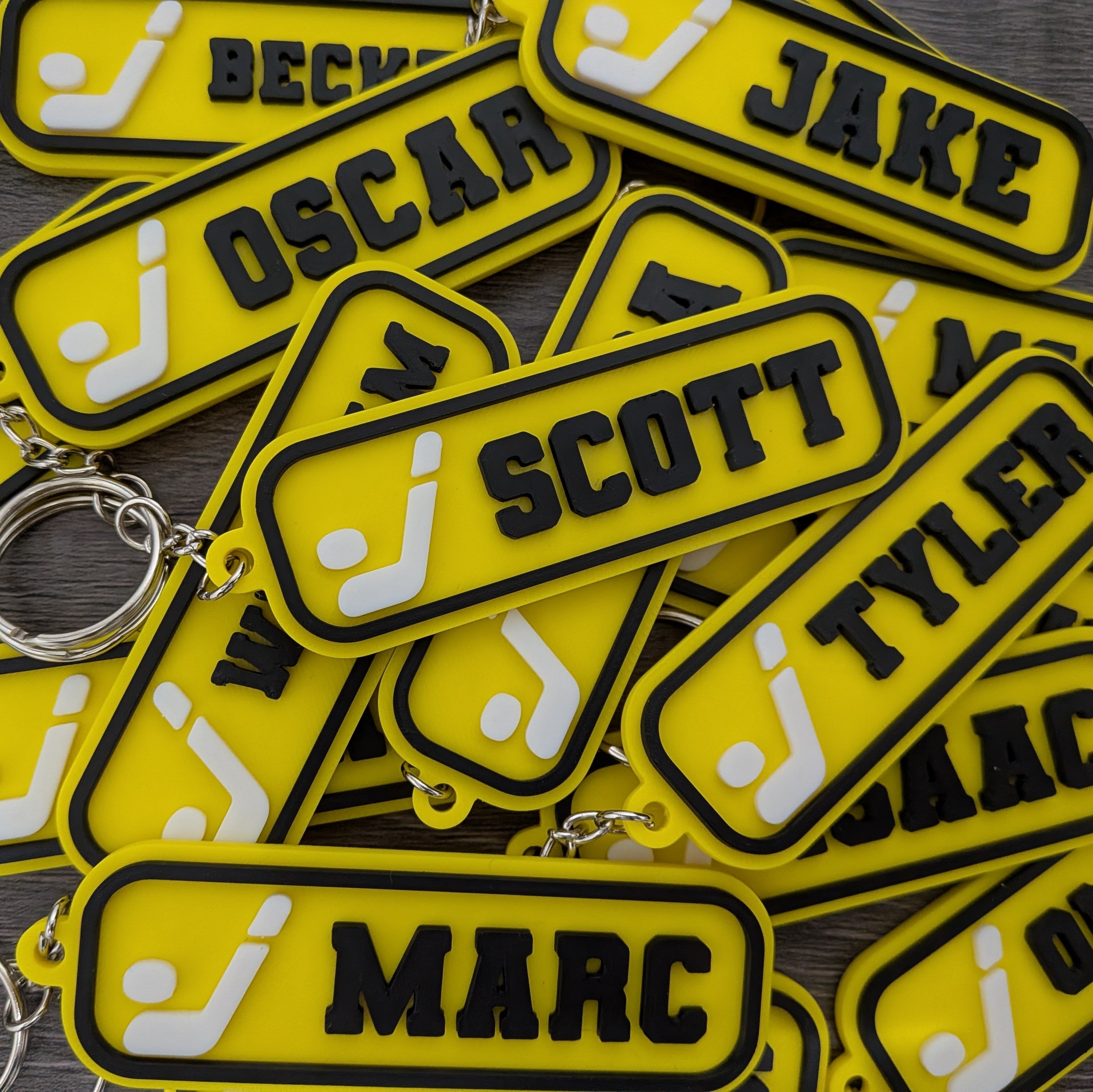 Hockey Keychains