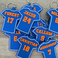 Jersey Soccer Team Keychains