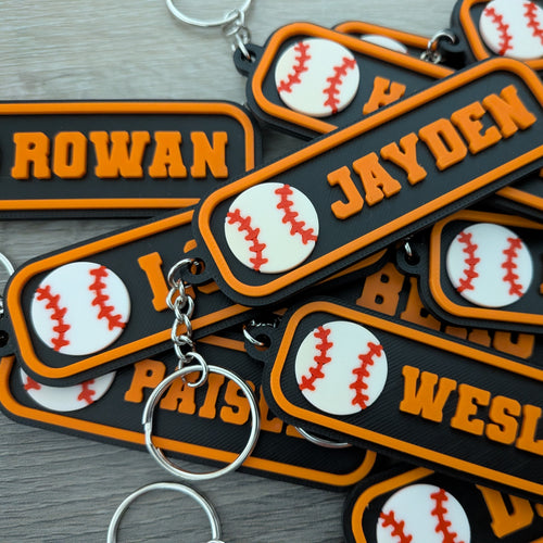 Baseball Keychains