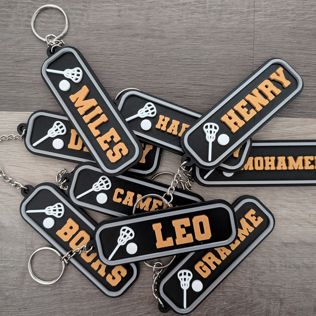 Lacrosse Keychains