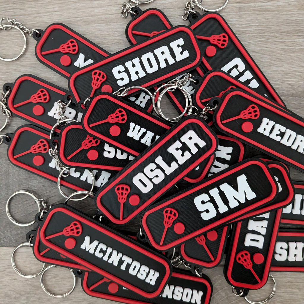 Lacrosse Keychains