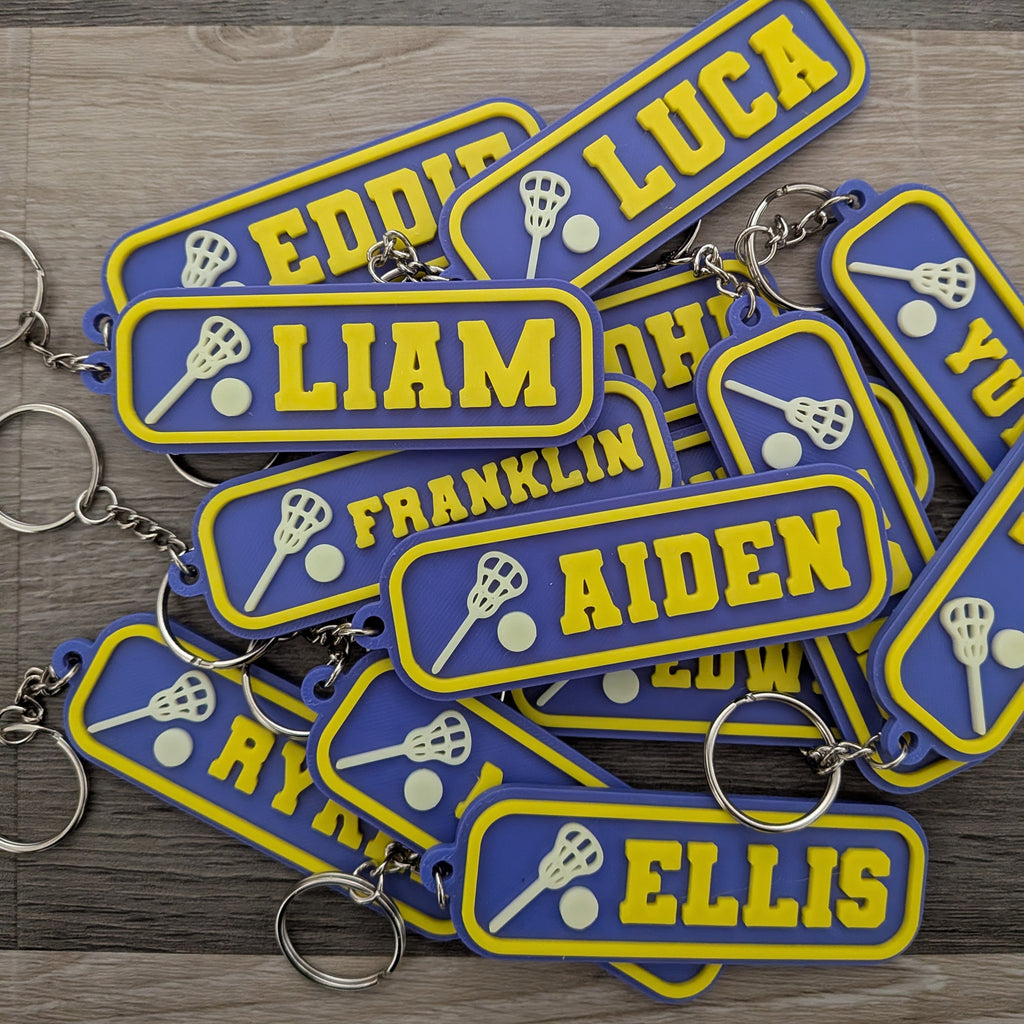 Lacrosse Keychains