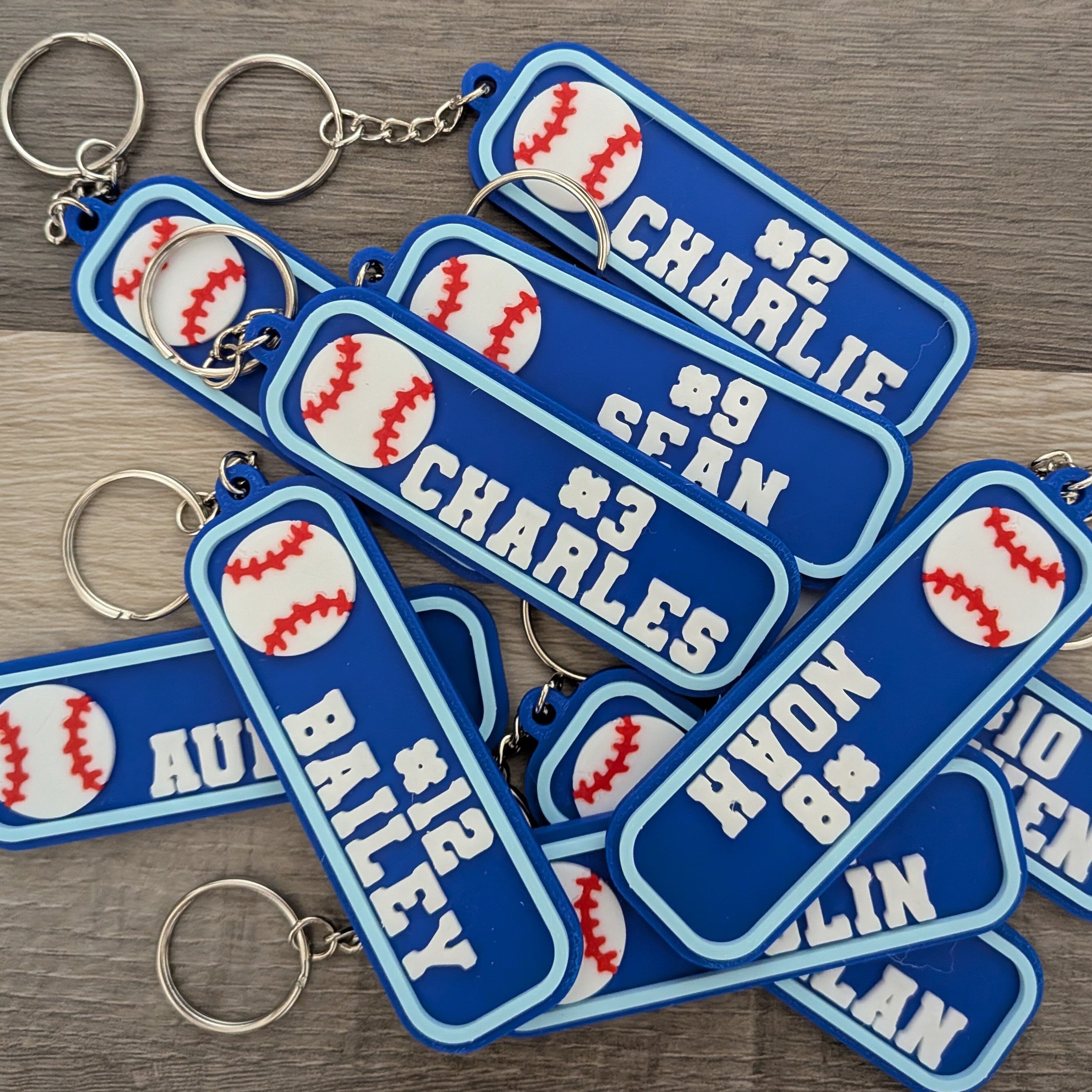 Baseball Keychains