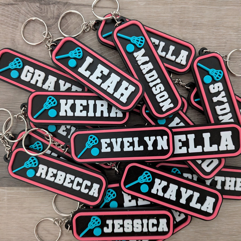 Lacrosse Keychains