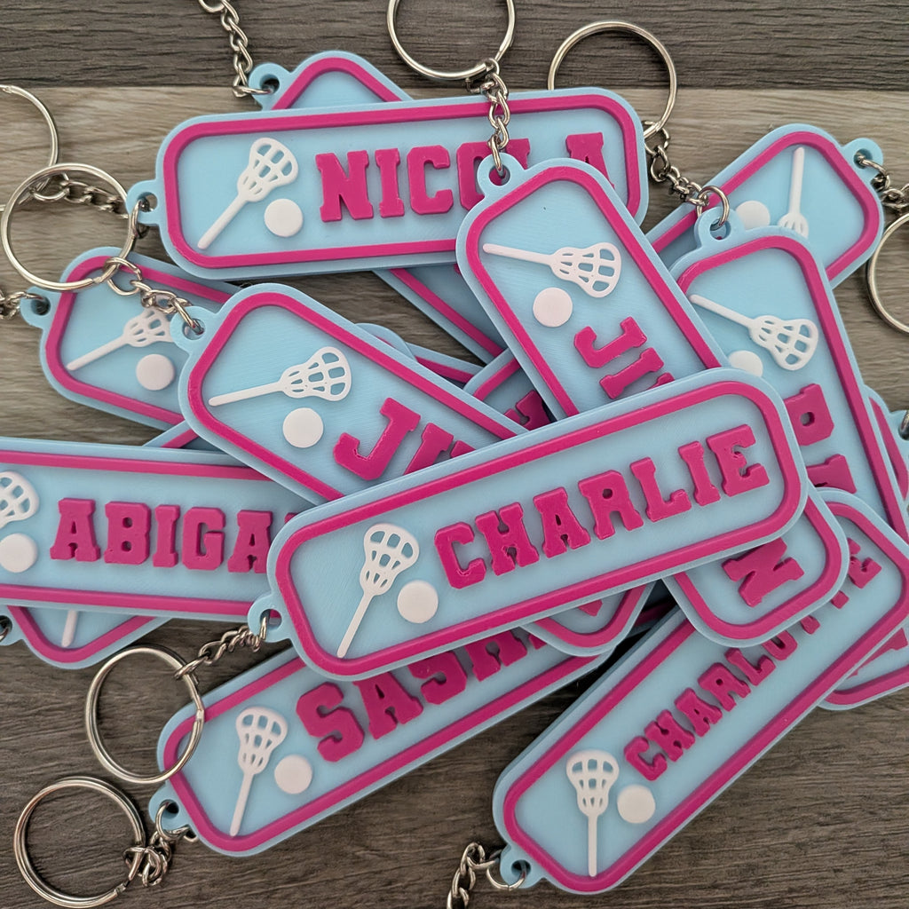 Lacrosse Keychains