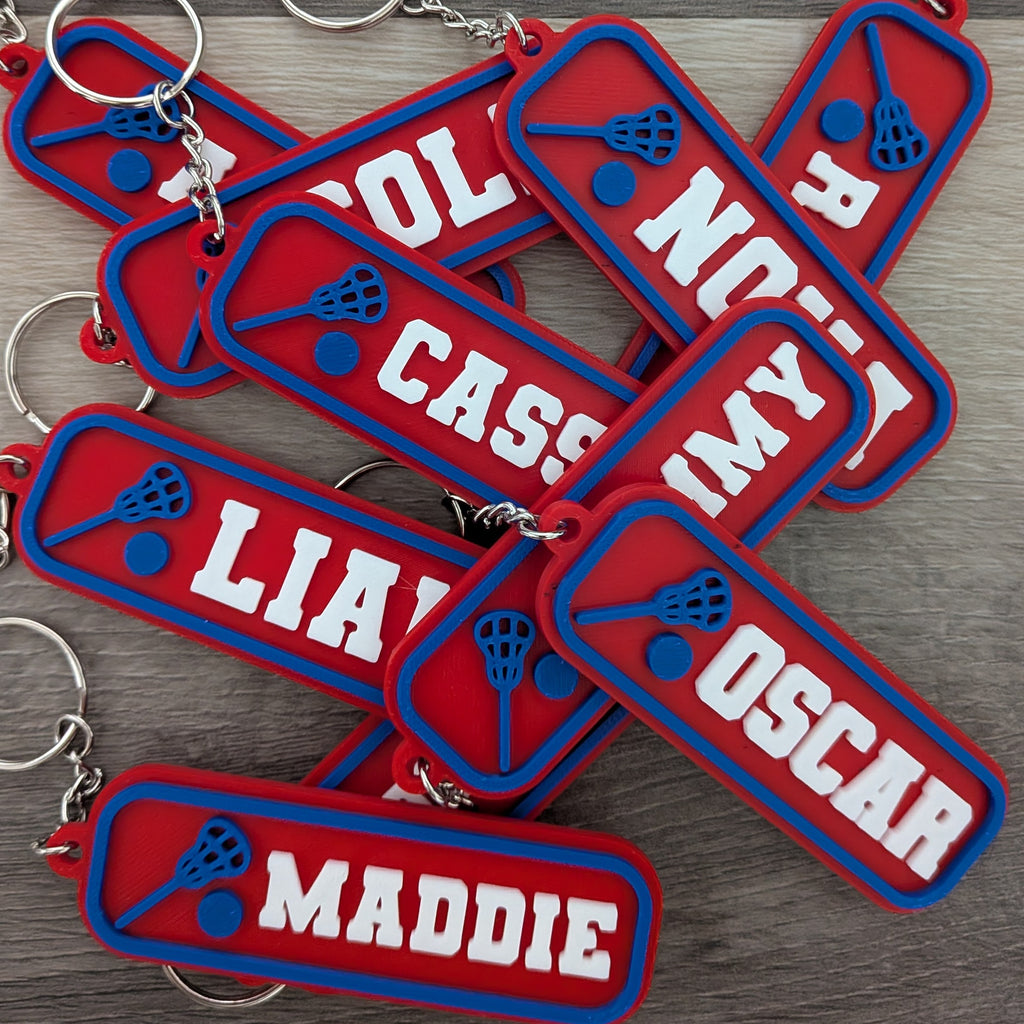 Lacrosse Keychains