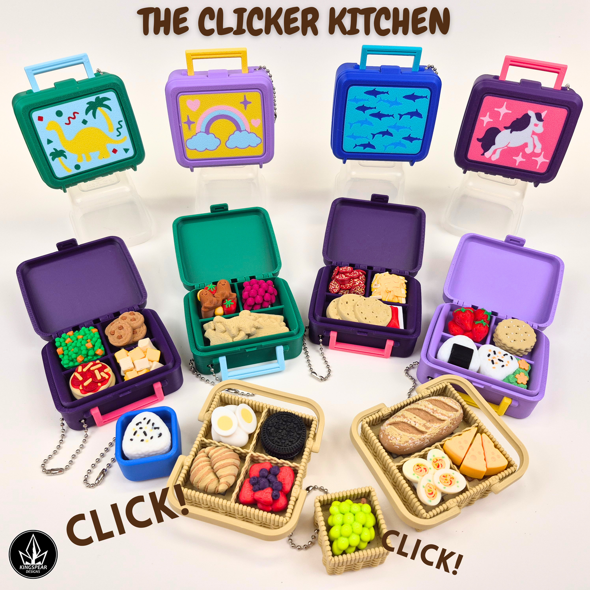 Clicker Kitchen - Build your own Lunch Box