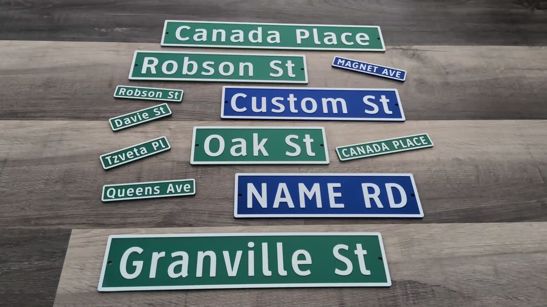 Street Name Signs